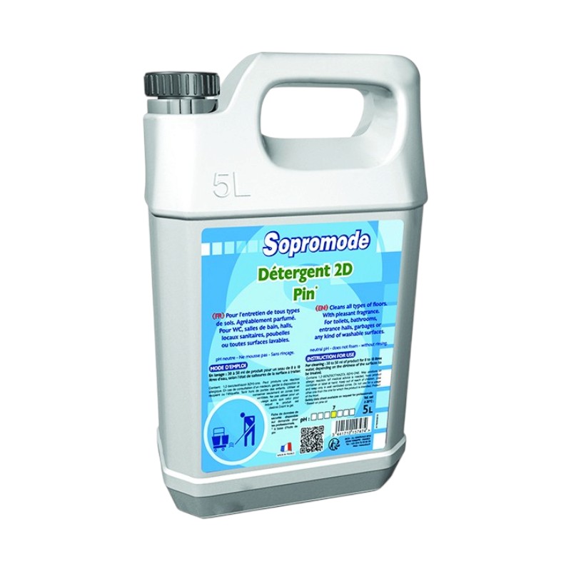 2D Pin - Hochkonzentrierter Duftreiniger - Sopromode - 5 l